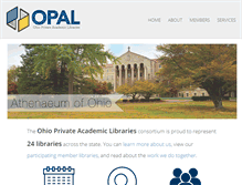 Tablet Screenshot of opal-libraries.org